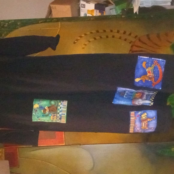 Shift dress with circus patches - Picture 2 of 5